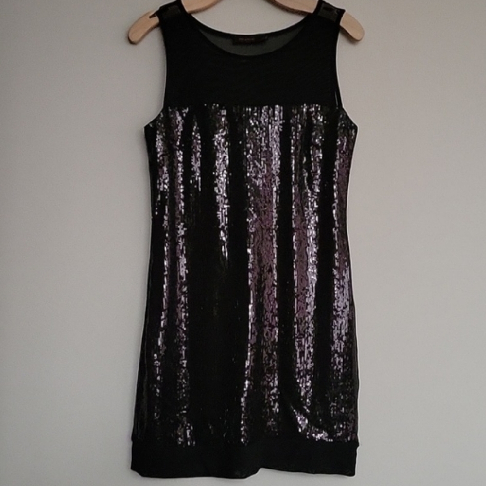 The Limited Sequin Mini Dress Black Size S
